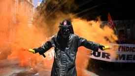 France may ban labour law protests after violent episode