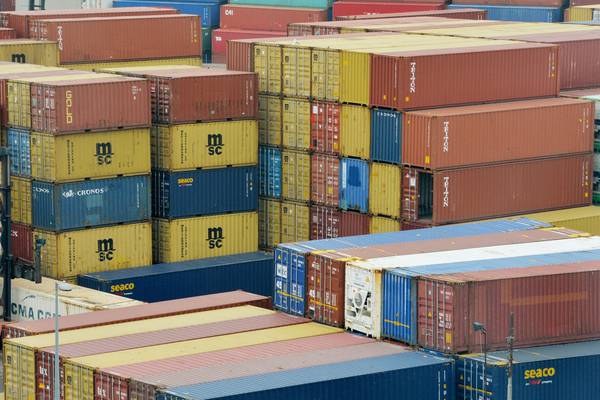 Value of Irish exports fell 12% to €10.9bn in February