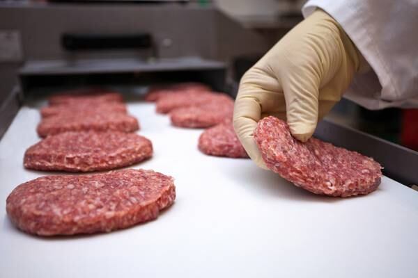 Worker claims fallen burgers picked off floor and put back on line at Dawn Meats factory