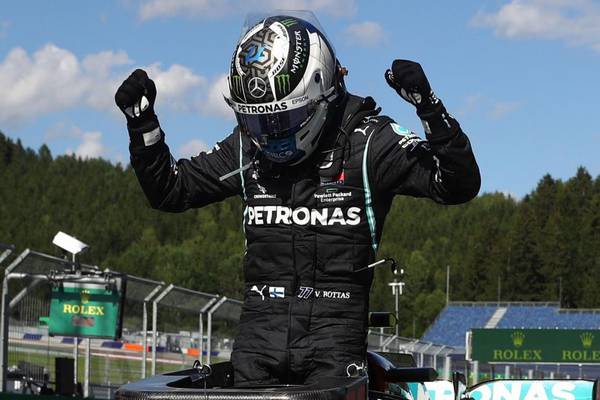 Valtteri Bottas takes Austrian Grand Prix as Lewis Hamilton is demoted to fourth