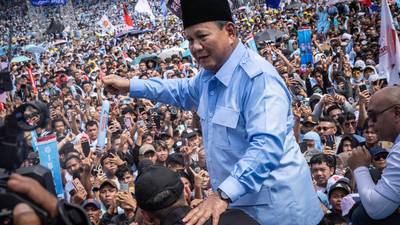 From feared general to dancing grandpa: Prabowo closes in on Indonesian presidency