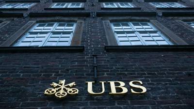UBS falls on $8bn estimate in FX fine research report
