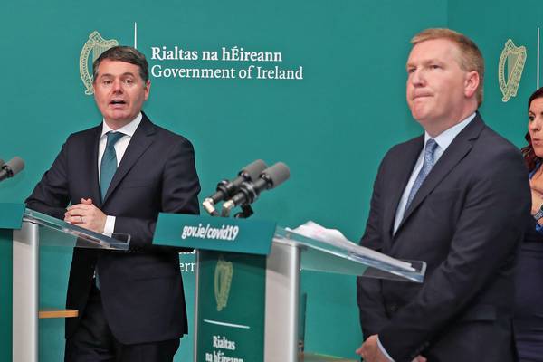 Paschal Donohoe says question of swap with McGrath ‘above my pay grade’