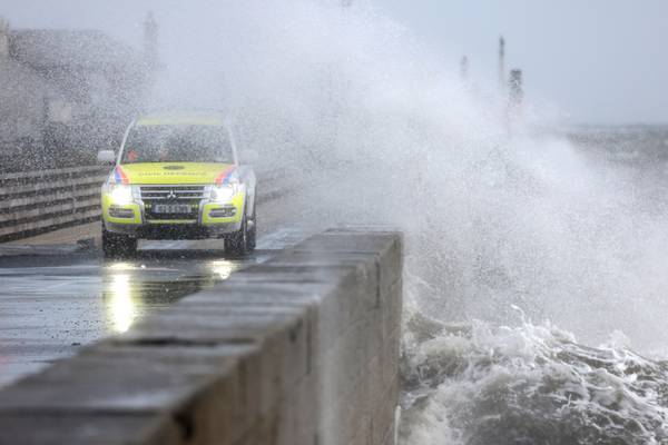 Swimmers take to Dublin waters during Storm Barra despite warnings