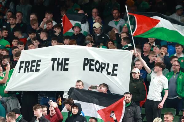 FAI considering hosting solidarity match between Palestine and League of Ireland team 