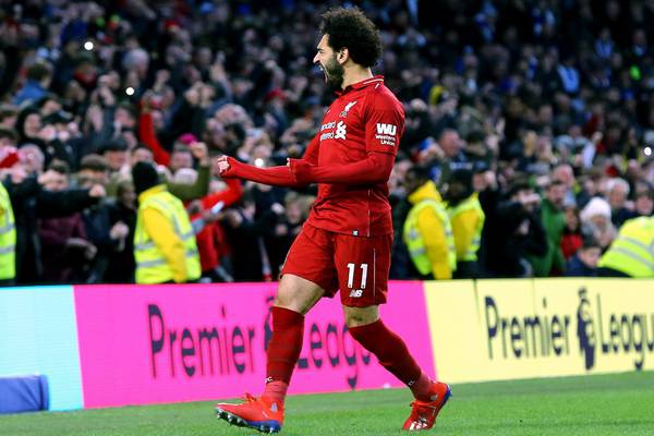 Salah gets Liverpool back to winning ways at Brighton