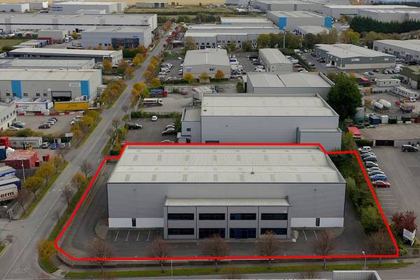 Greenogue Business Park warehouse and office seeks €2.2m