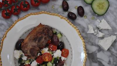 Give Me Five: Lamb chops with Greek salad