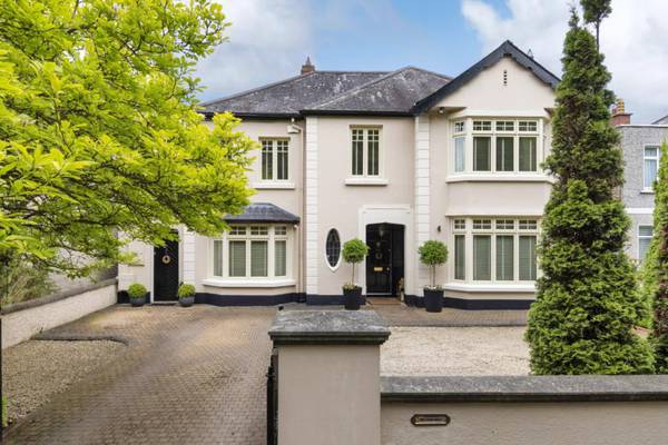 Turnkey Terenure home with windows on the world for €1.795m