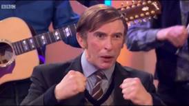 Alan Partridge singing Come Out, Ye Black and Tans both awkward and hilarious