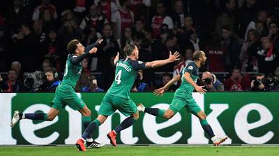 Spurs cast off old shackles to break through Ajax’s iron will