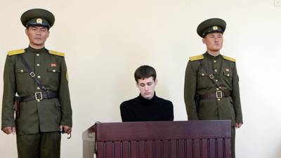American begins six-year ‘hard labour’ sentence in North Korea