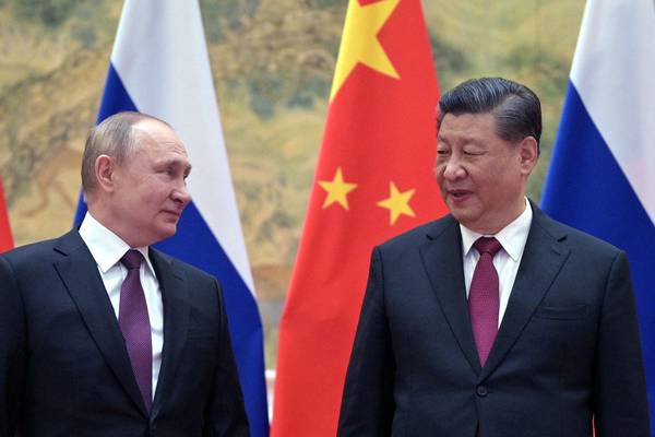 China starts to feel the pain from its friendship with Russia