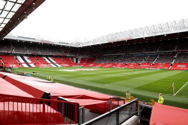 Old Trafford modified to accommodate 23,500 socially-distanced fans