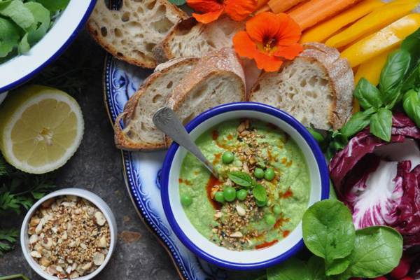 Lilly Higgins recipe: Whipped pea dip with quick dukkah