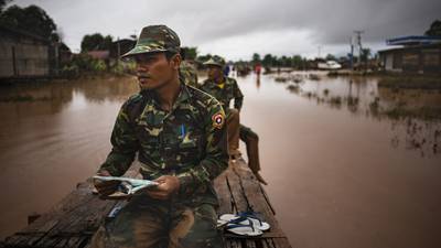 Search continues for Laos dam collapse survivors