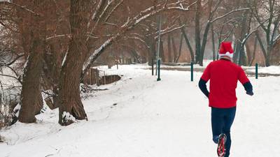Festive running: makes sense when there's 3,289 calories in Christmas dinner