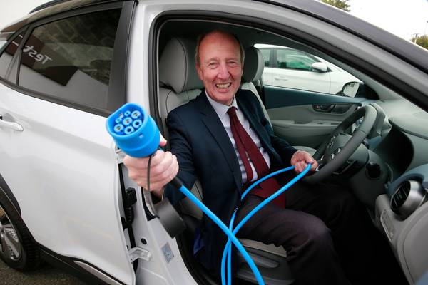 Shane Ross insists ‘challenging’ electric car take-up target can be met