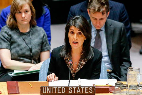US to ‘take names’ of those who vote against Jerusalem recognition
