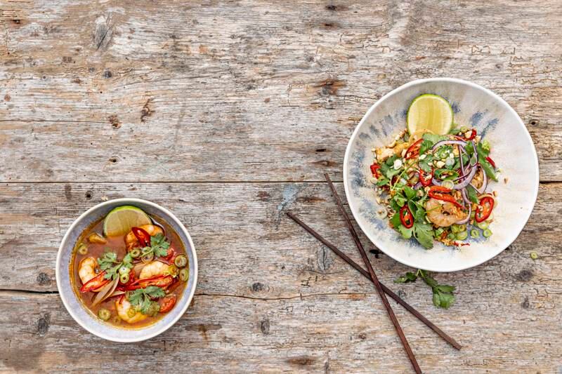 Thai your week together: two recipes with intense flavours offset with lightness and freshness
