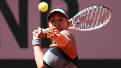 Naomi Osaka gets up and running at French Open