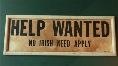 New York Times finds ‘no Irish need apply’ in classified ads