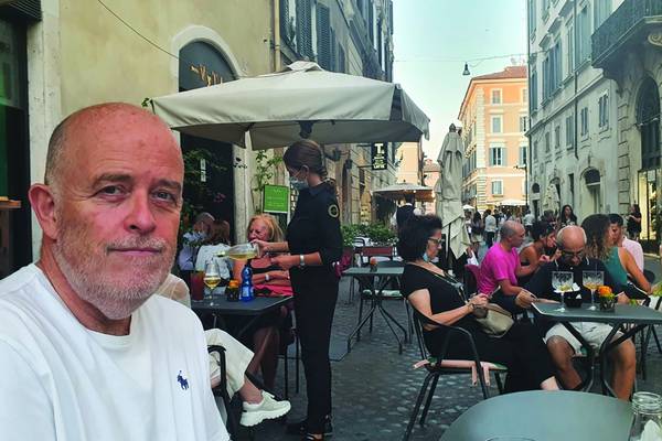Lockdown has made Rome nicer, says a Dubliner who has joined la famiglia
