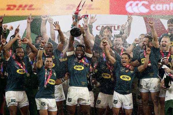 Springboks’ win over the Lions gives South Africans joy amid uncertainy