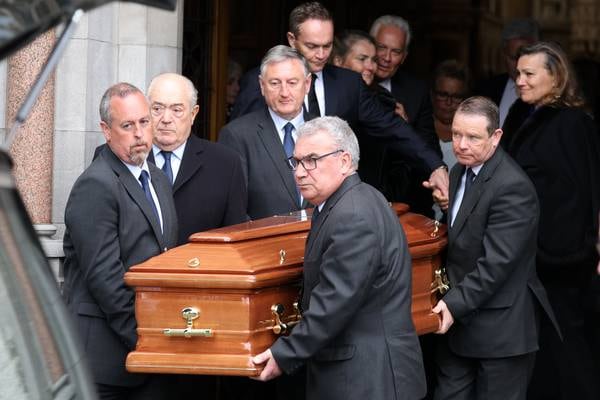 Tony O’Reilly a man of great ambition and loyalty who cherished loved ones, funeral hears