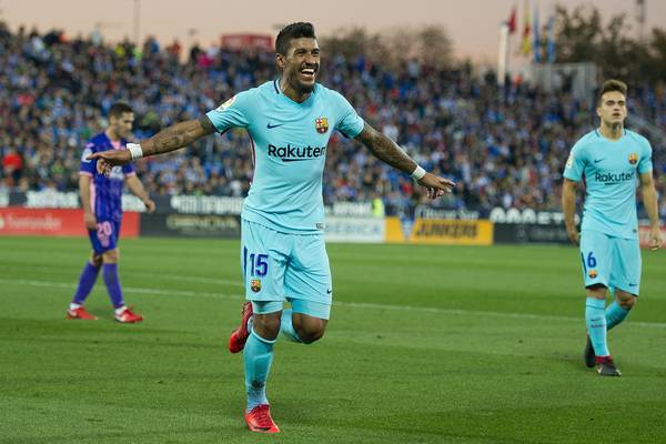 Barcelona beat Leganes to go seven points clear in La Liga