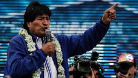 Evo Morales election win ‘almost guaranteed’ in Bolivia