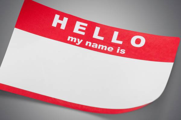 Thinking Anew – What’s in a name?