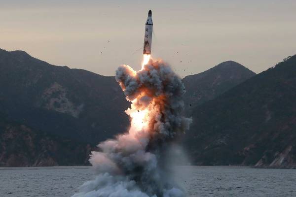 North Korean missiles destroy US in  mock-up birthday video