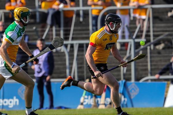 Late surge wins it for Antrim in relegation playoff against Offaly