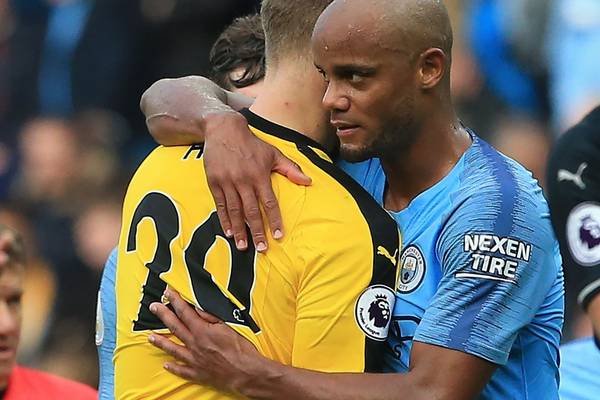 Kompany insists controversial challenge on Lennon was not malicious
