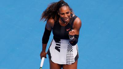 Australian Open: Serena Williams safely through