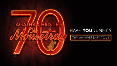 Win one of five pairs of tickets to Agatha Christie’s The Mousetrap in The Gaiety Theatre