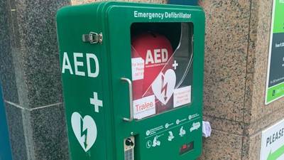 Two defibrillators damaged in Tralee and Wicklow as group calls for penalties
