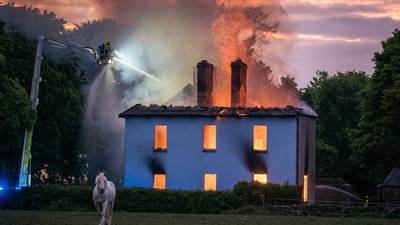 Historic Bridgemount House in Mayo badly damaged by fire