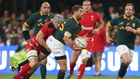 Willie le Roux puts on a show as Springboks outmuscle Wales