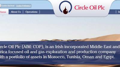 Circle Oil reports revenue fall for 2014