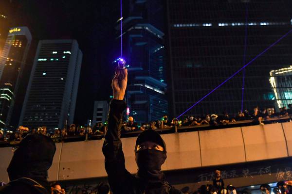 Hong Kong protesters’ dilemma: fight or resist peacefully?