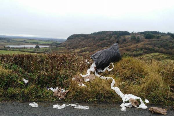 Illegal dumping common in  Monaghan and Cavan