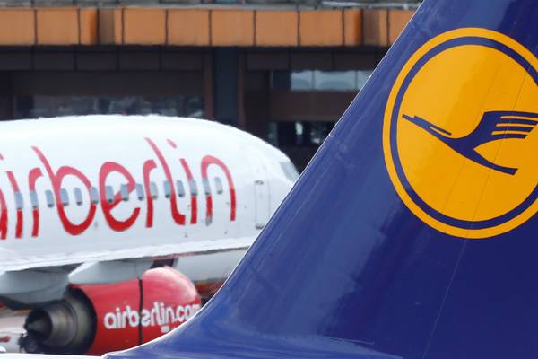 Lufthansa snaps up parts of failed Air Berlin