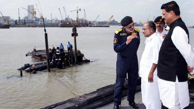 Three bodies missing since India submarine blast found