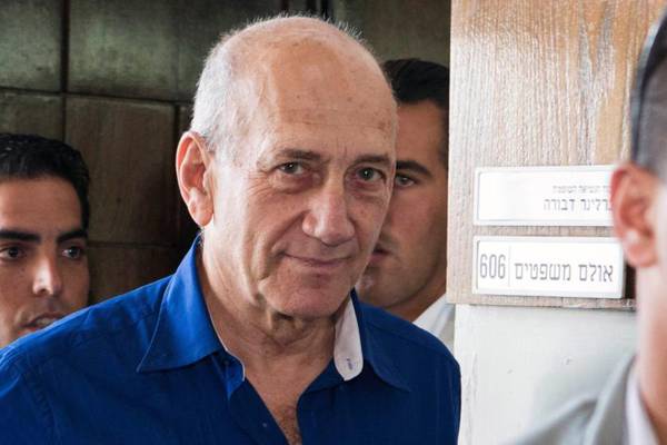 Former Israeli PM Ehud Olmert ordered to pay  Netanyahus for calling them mentally ill
