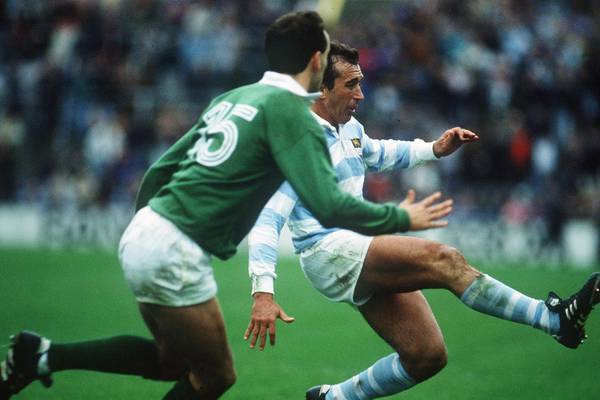Argentina rugby great Hugo Porta continues to give back to his beloved game