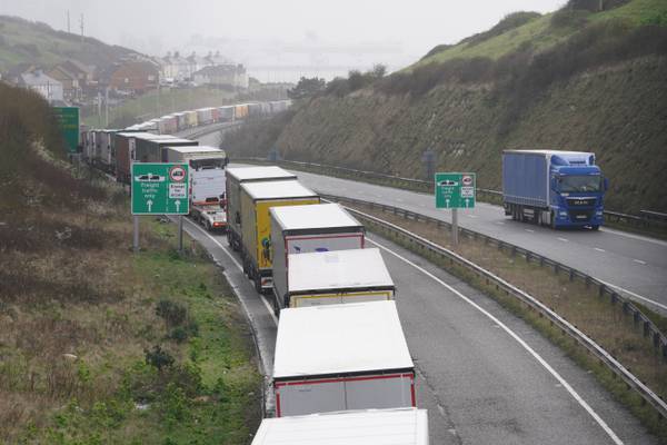 England’s Dover port declares ‘critical incident’ over long border delays