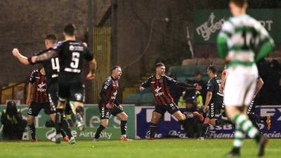 Bohemians come from behind to beat Shamrock Rovers
