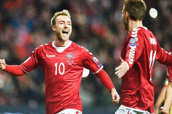 Direct Denmark in a good place ahead of Irish playoff